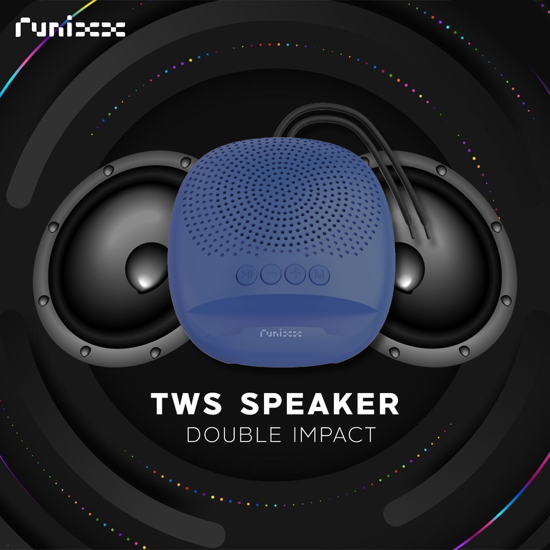 RUNIXX DOUBLE IMPACT SPEAKER