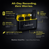 Runixx Vocal Pro Wireless Clip Mic