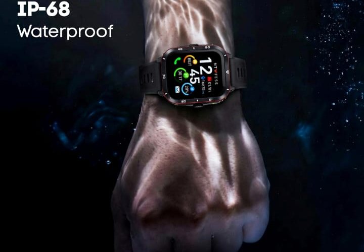 RX Armor Pro on a wrist under water